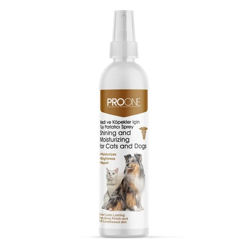 Pro One Köpek Kedi İçin Tüy Parlatıcı Sprey 100 ml