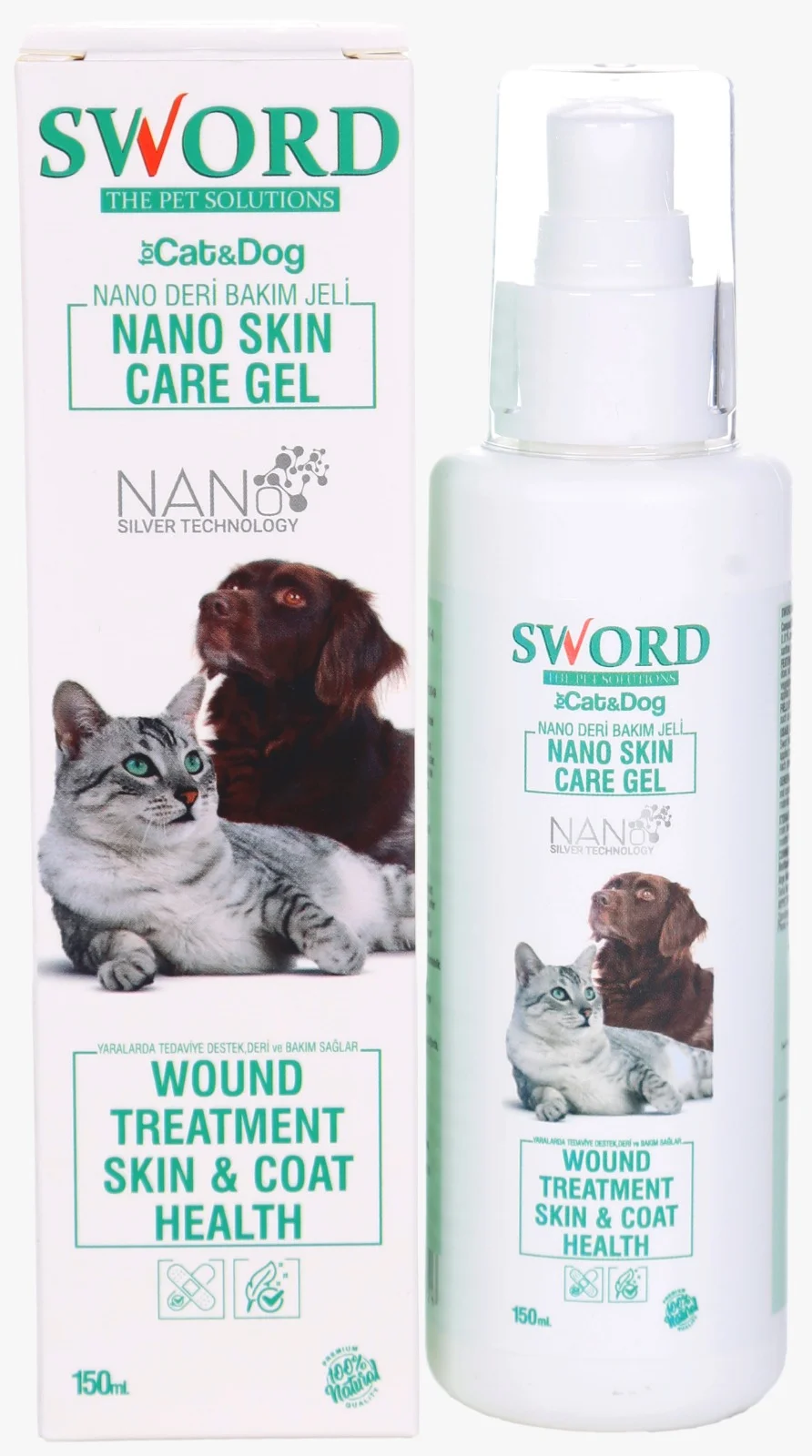 Sword Kedi Köpek Deri Bakım Jeli  150 Ml